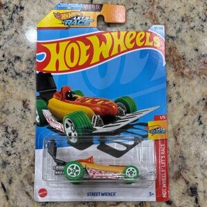 NWT Hot wheels Let’s Race Street Wiener diecast vehicle